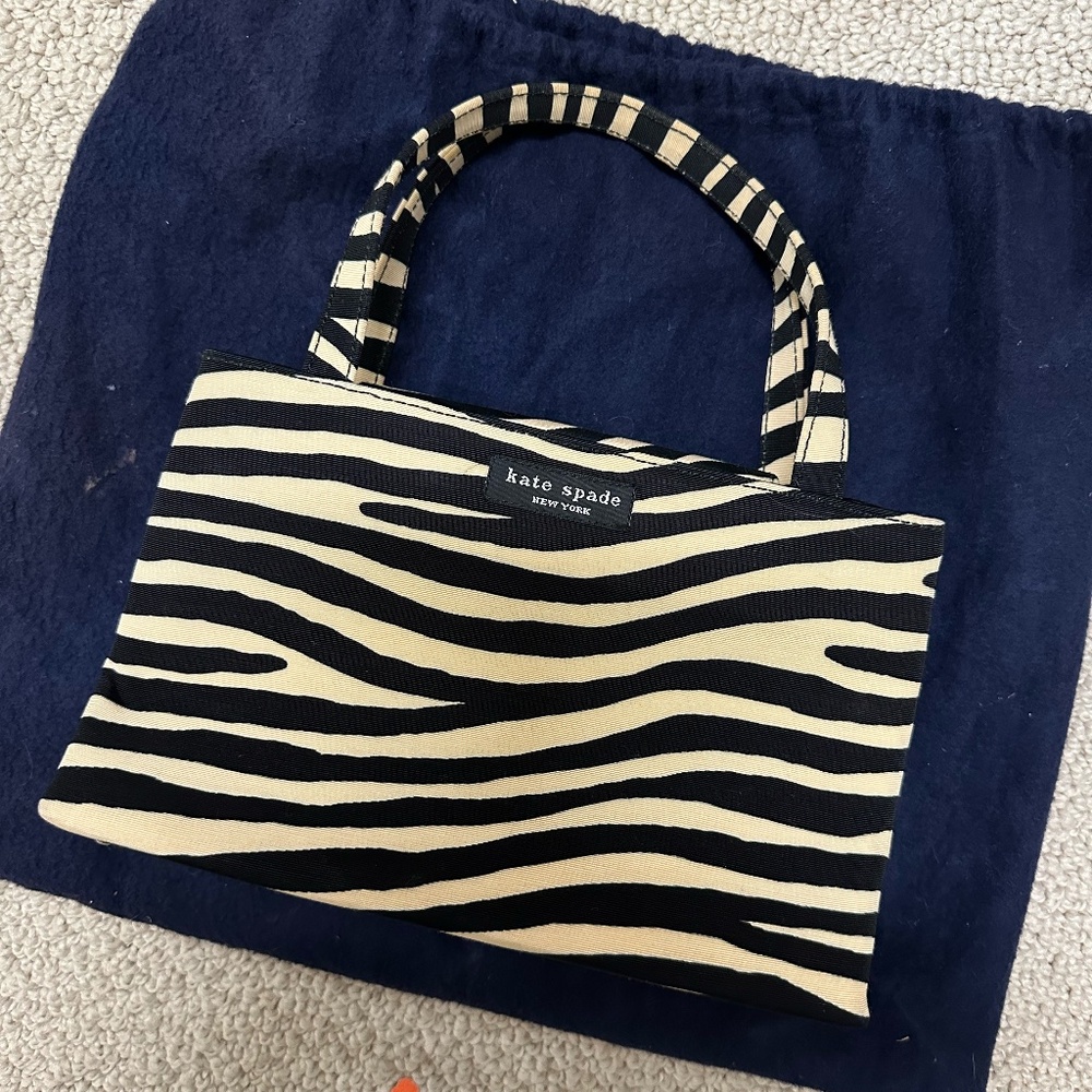 Kate Spade Zebra Print Bag